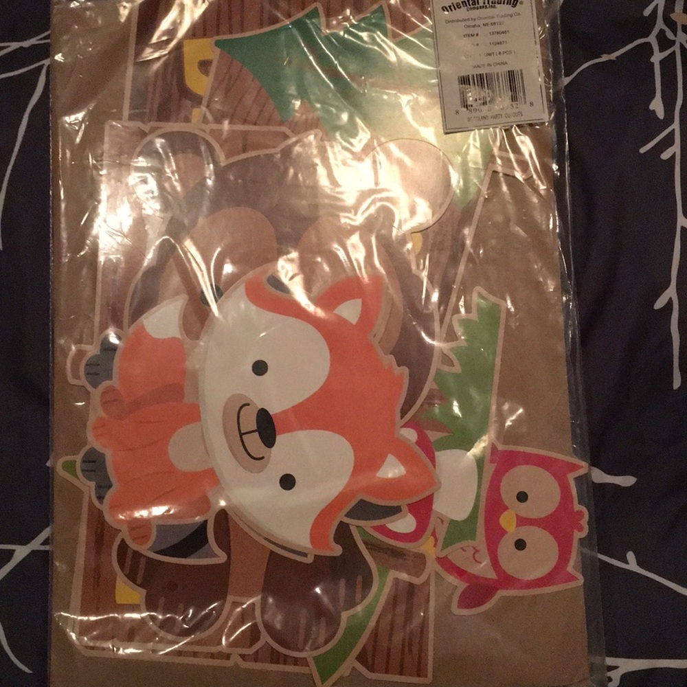 Woodland Creatures Party Cutouts